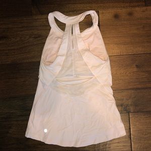 Powder pink lululemon tank top